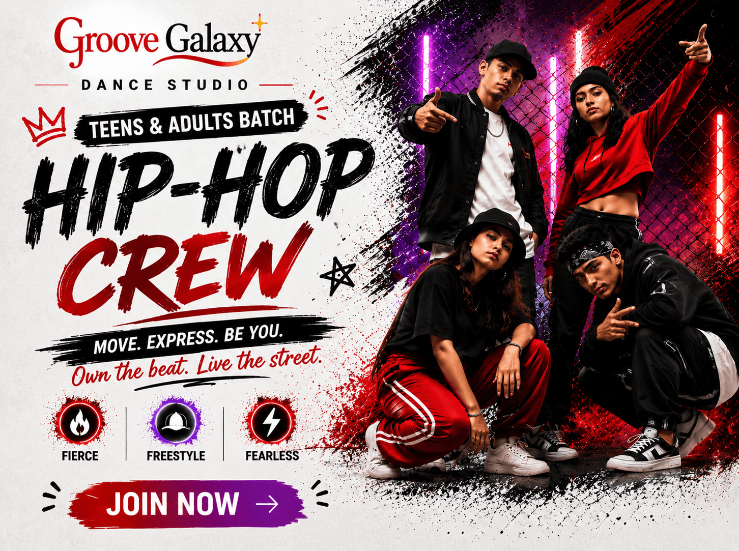 Hip-Hop Adults Batch — Street Crew