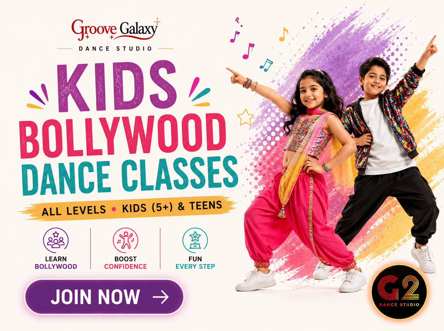 Kids Bollywood Dance Classes